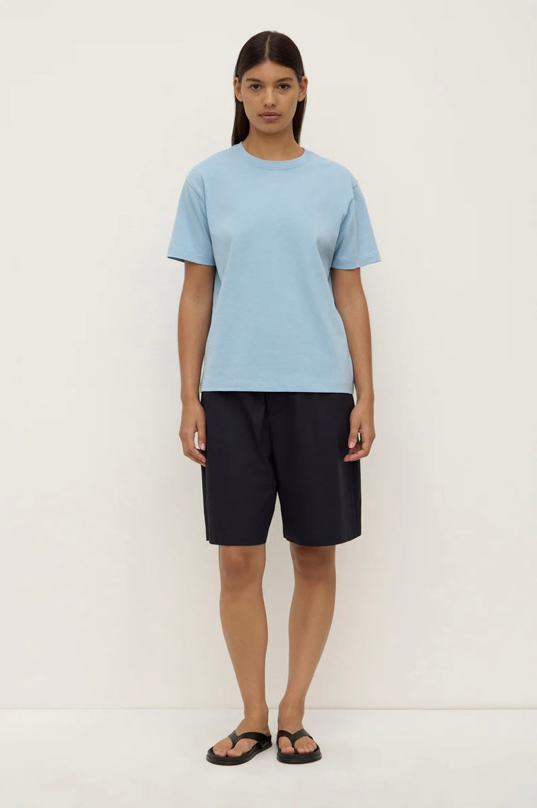 Assembly Label Organic Base Tee - Salt