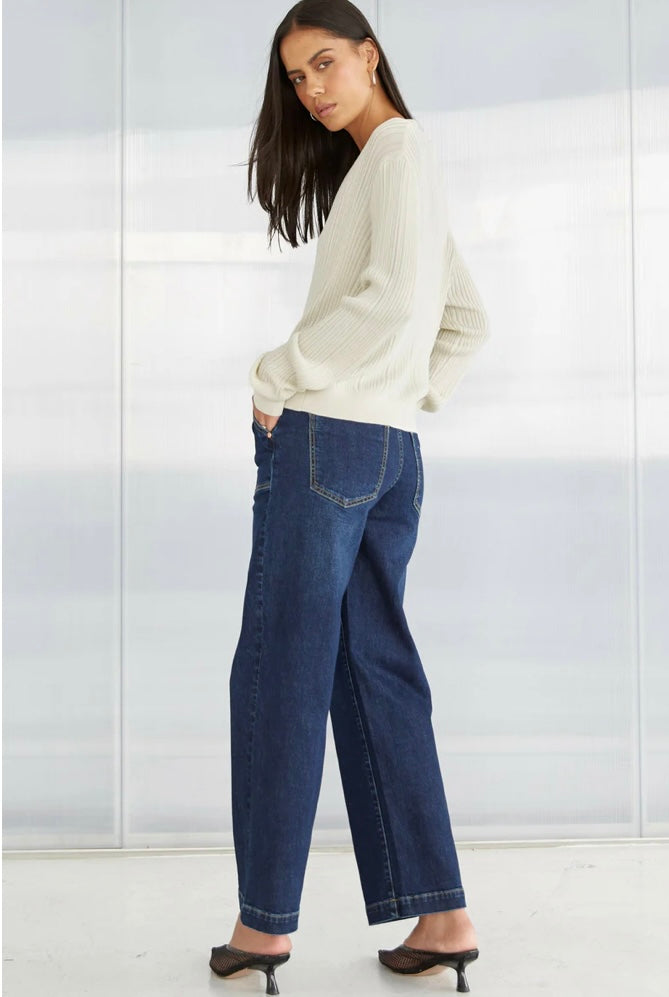 Dricoper Marfa Denim Trousers Paris Blue