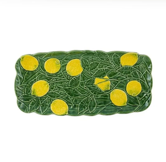 Bordallo Pinheiro Lemon Tart Tray