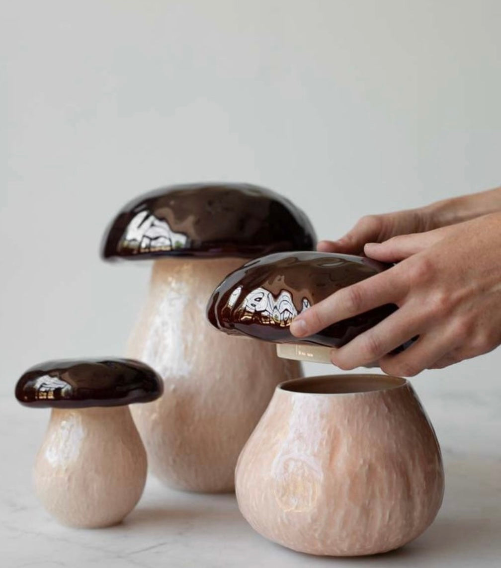 Bordallo Pinheiro - Mushroom Canister 27cm