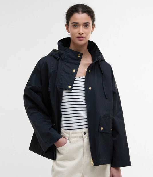 Barbour Cecile Showerproof Jacket - Navy