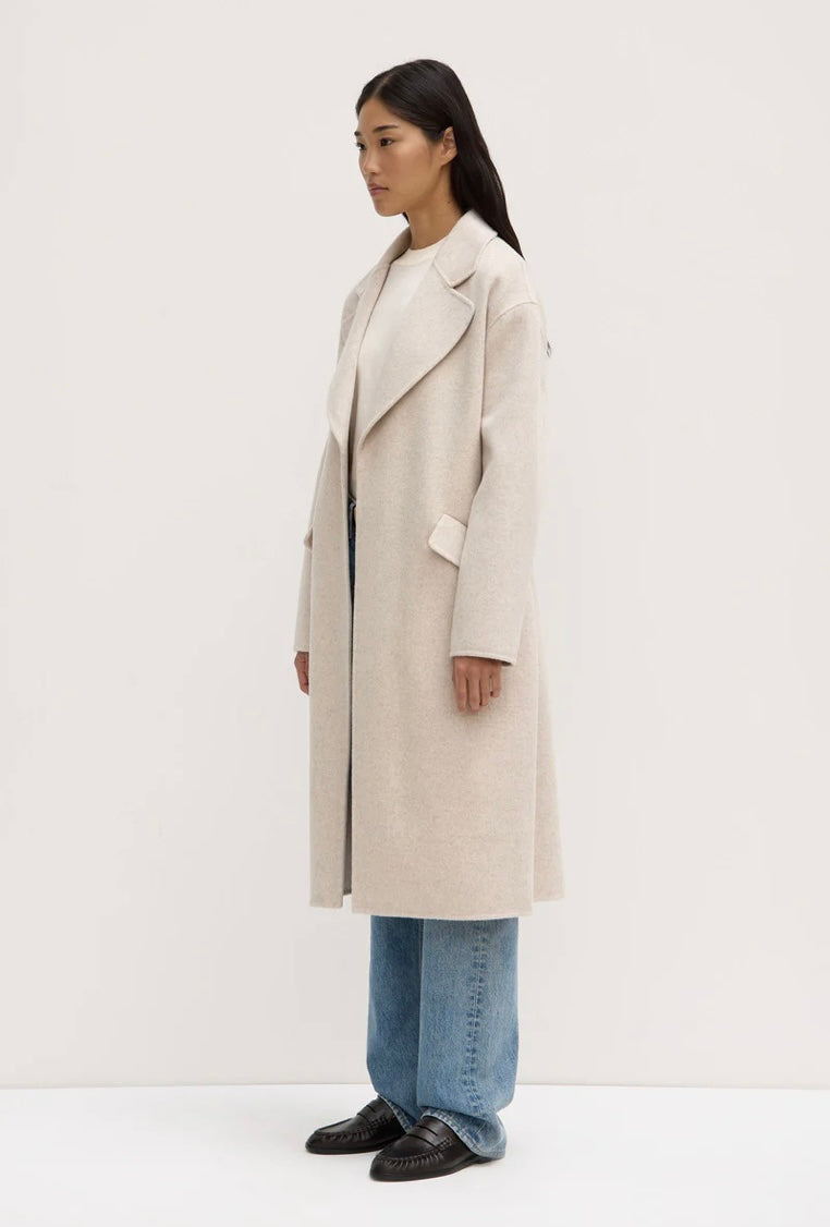 Assembly Label Sadie Single Breasted Wool Coat