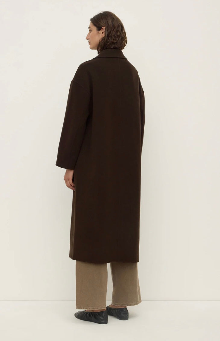 Assembly Label Jenna Wool Jacket - Dark Choc