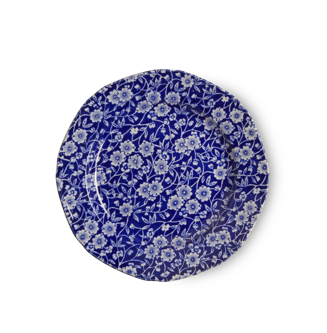 Burleigh Blue Calico Plate 19cm