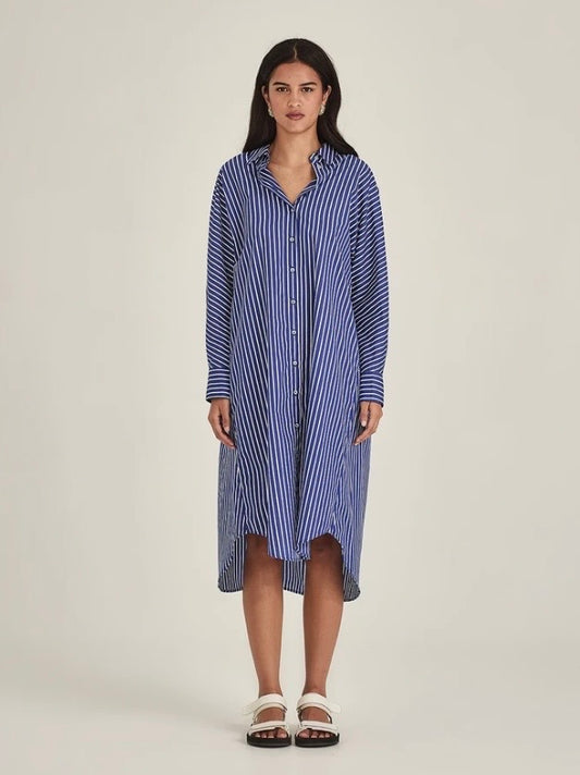 Sills Jules Stripe Shirt Dress