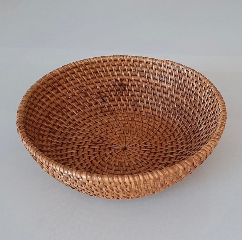 Lombok Rattan Bowl