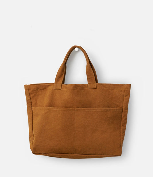 Citta Oversized Carryall Bag in Masala