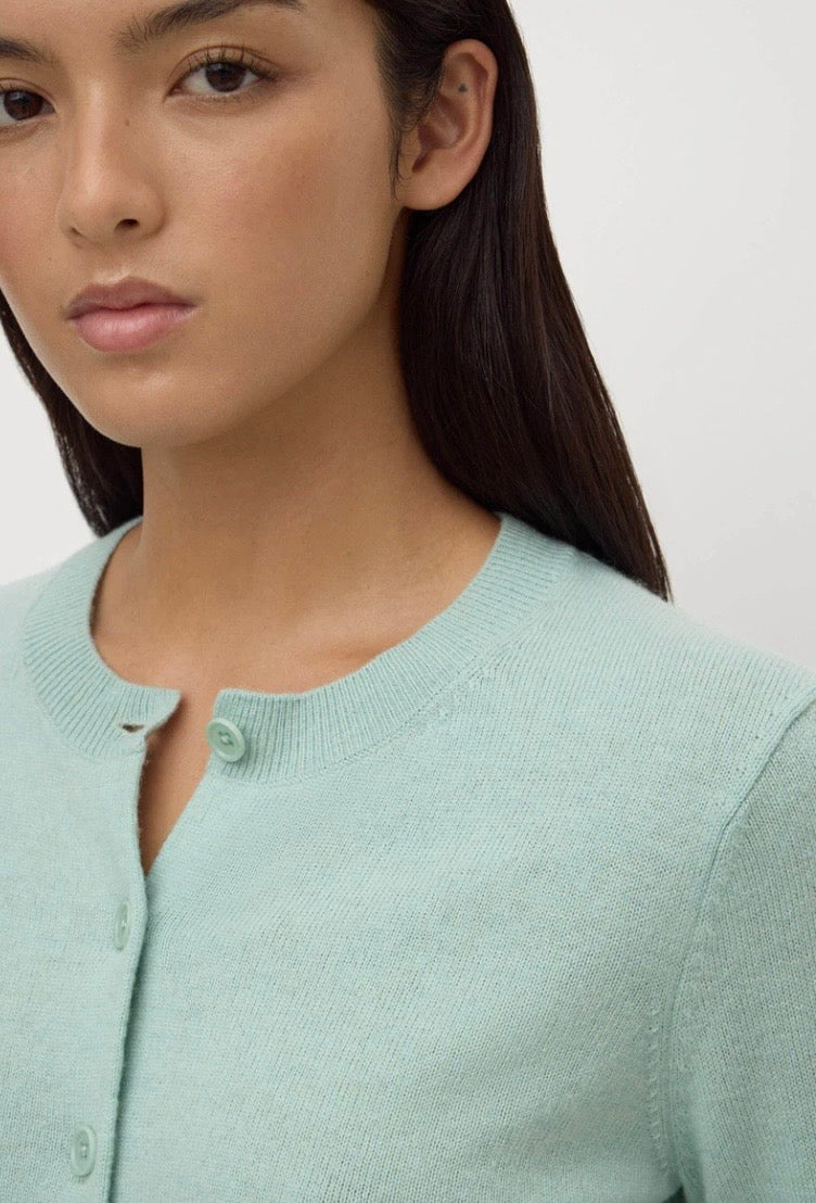Assembly Label Benny Knit Cardigan - Mint