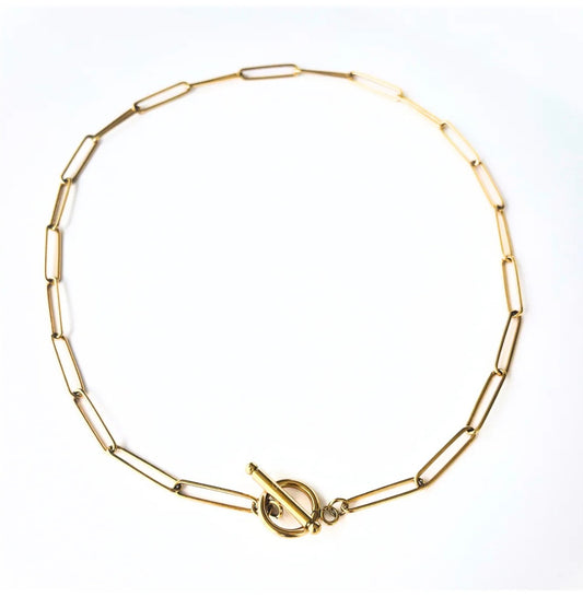 Lindi Kingi Paperclip Fob Necklace
