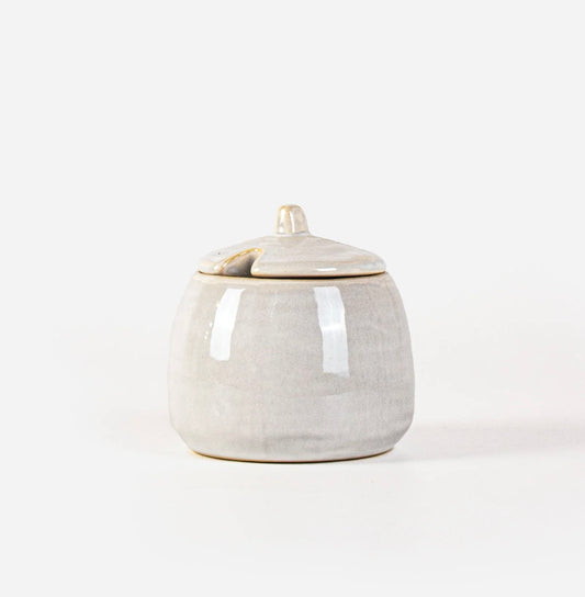 Franco Rustic White Sugar Pot