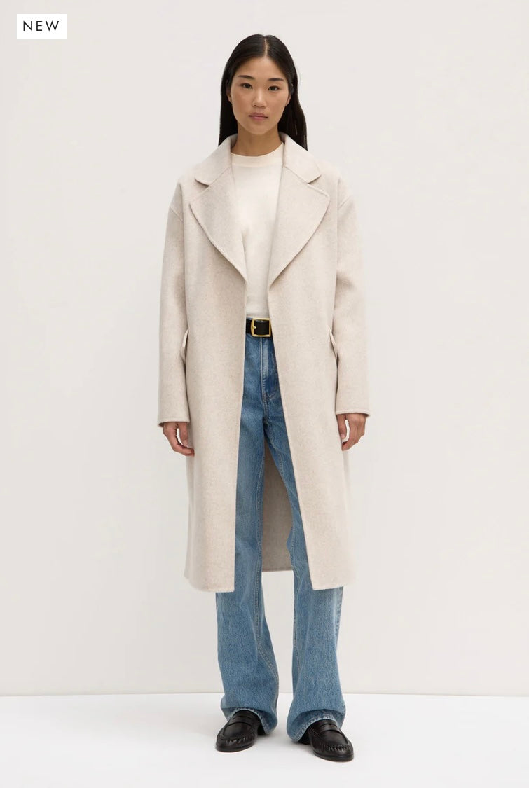 Assembly Label Sadie Single Breasted Wool Coat