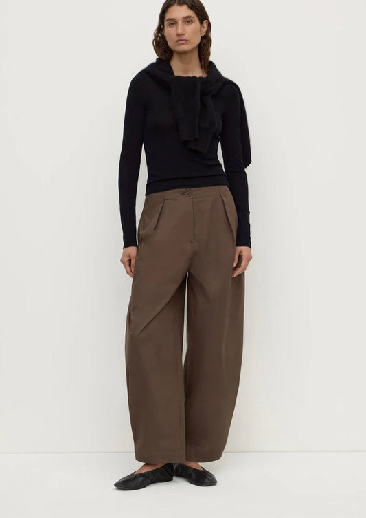Assembly Label Jasmine Adjustable Cotton Leg Barrel Pant
