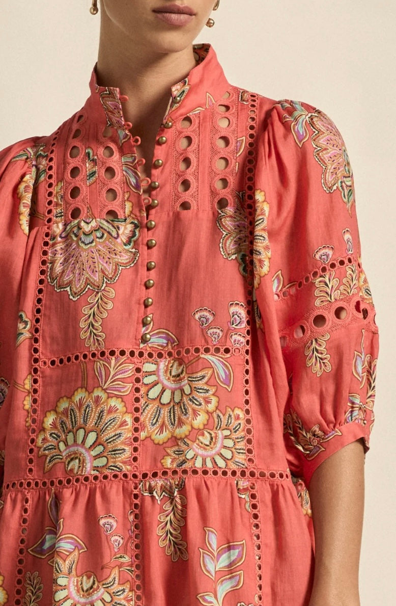 Zoe Kratzmann Behold Dress - Kgari Melon