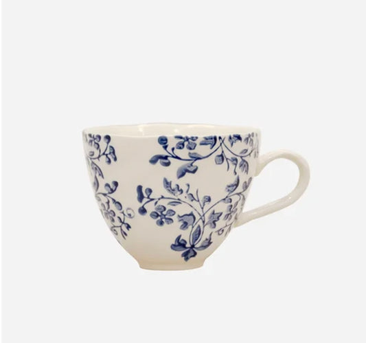 CC Interiors - Handpainted Florentine Bleu Mug LC1915