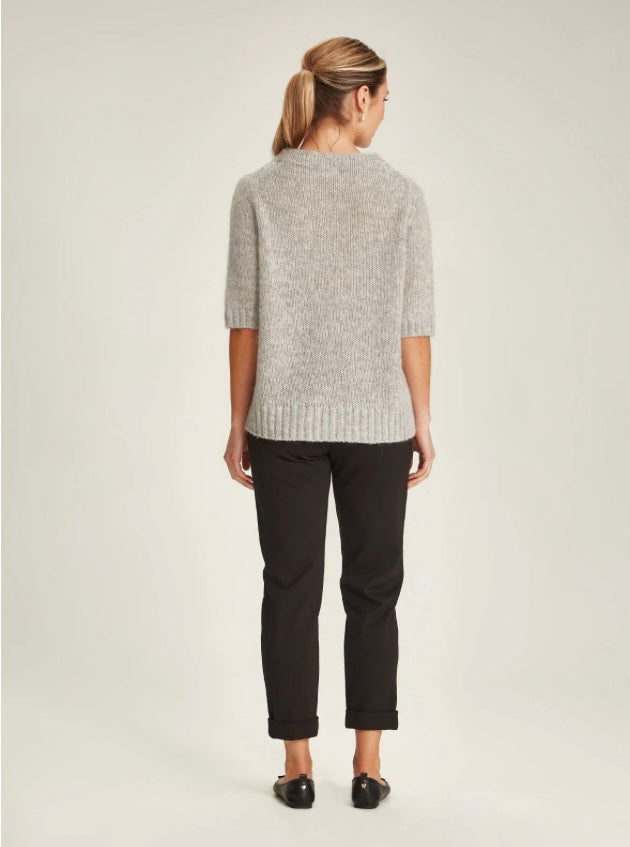 Sills Jasper Knit Tee Silver Birch