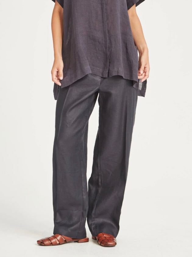 Sills June Wide Leg Linen Pant