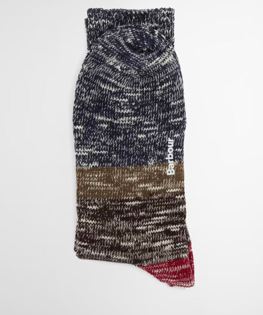 Barbour Monty Sock Set of 2 - Size EUR39-42