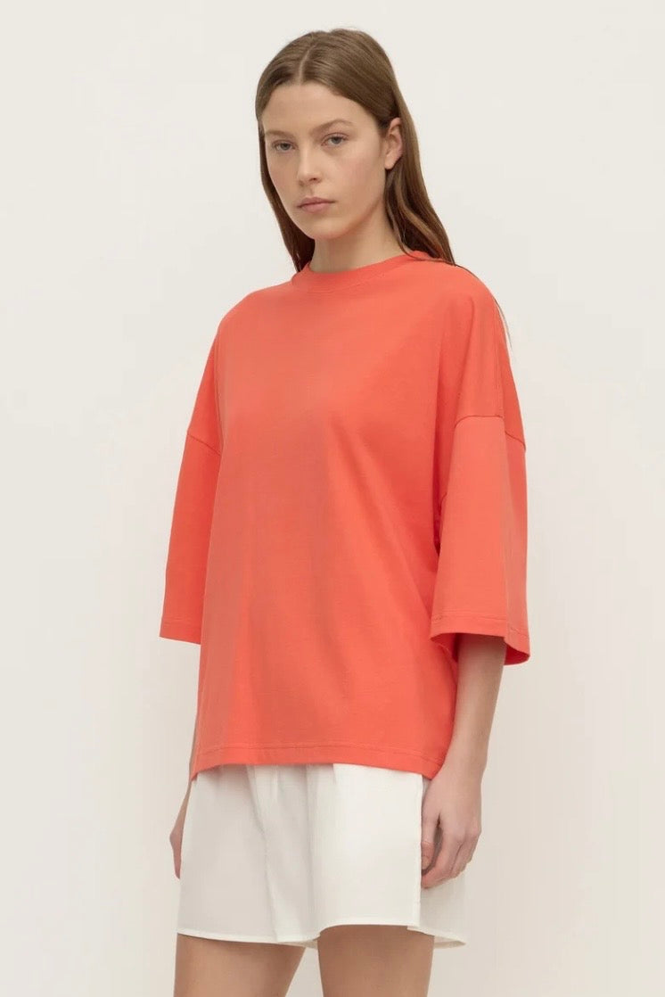 Assembly Label Max Oversized Tee - Dahlia