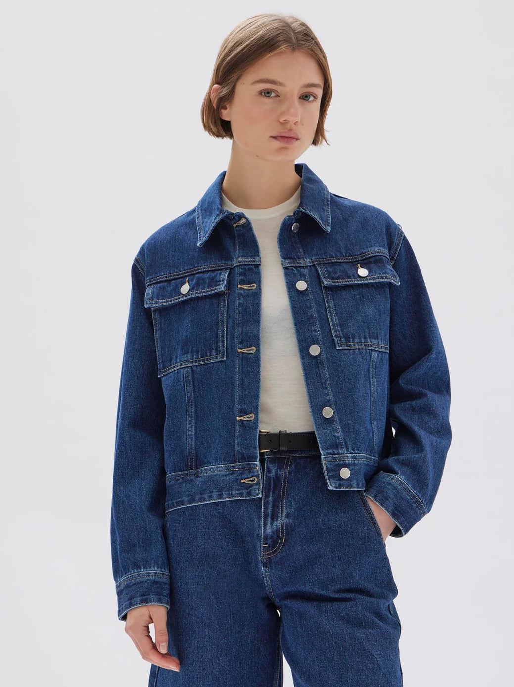 Assembly Label Denim Jacket - Heritage Blue