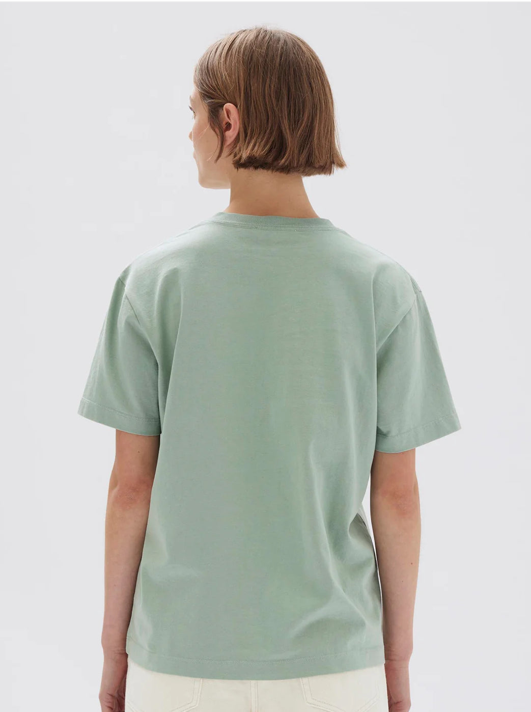 Assembly Label Womens Organic Base Tee - Rosemary