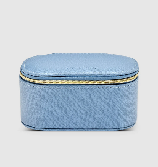 Louenhide Olive Jewellery Box - Cloudy Blue