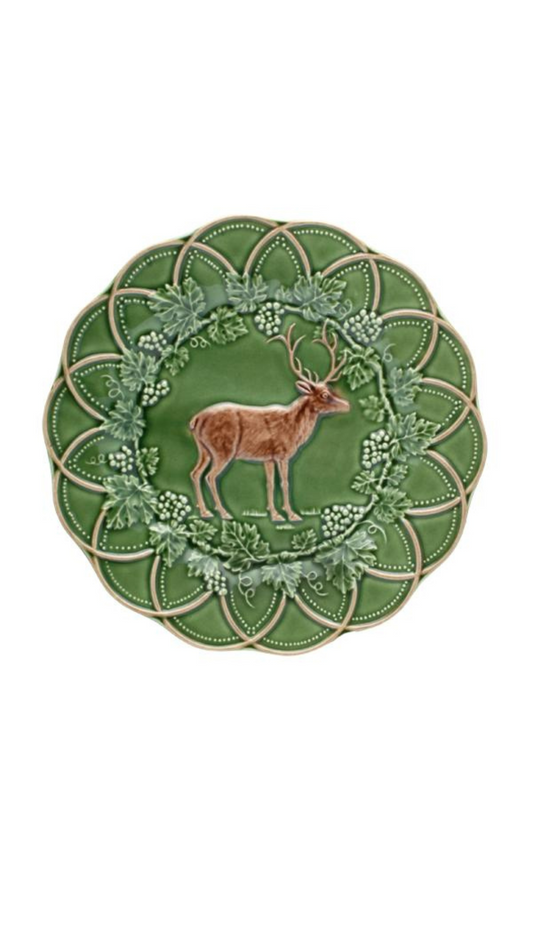 Bordallo Pinheiro Snack Plate Deer