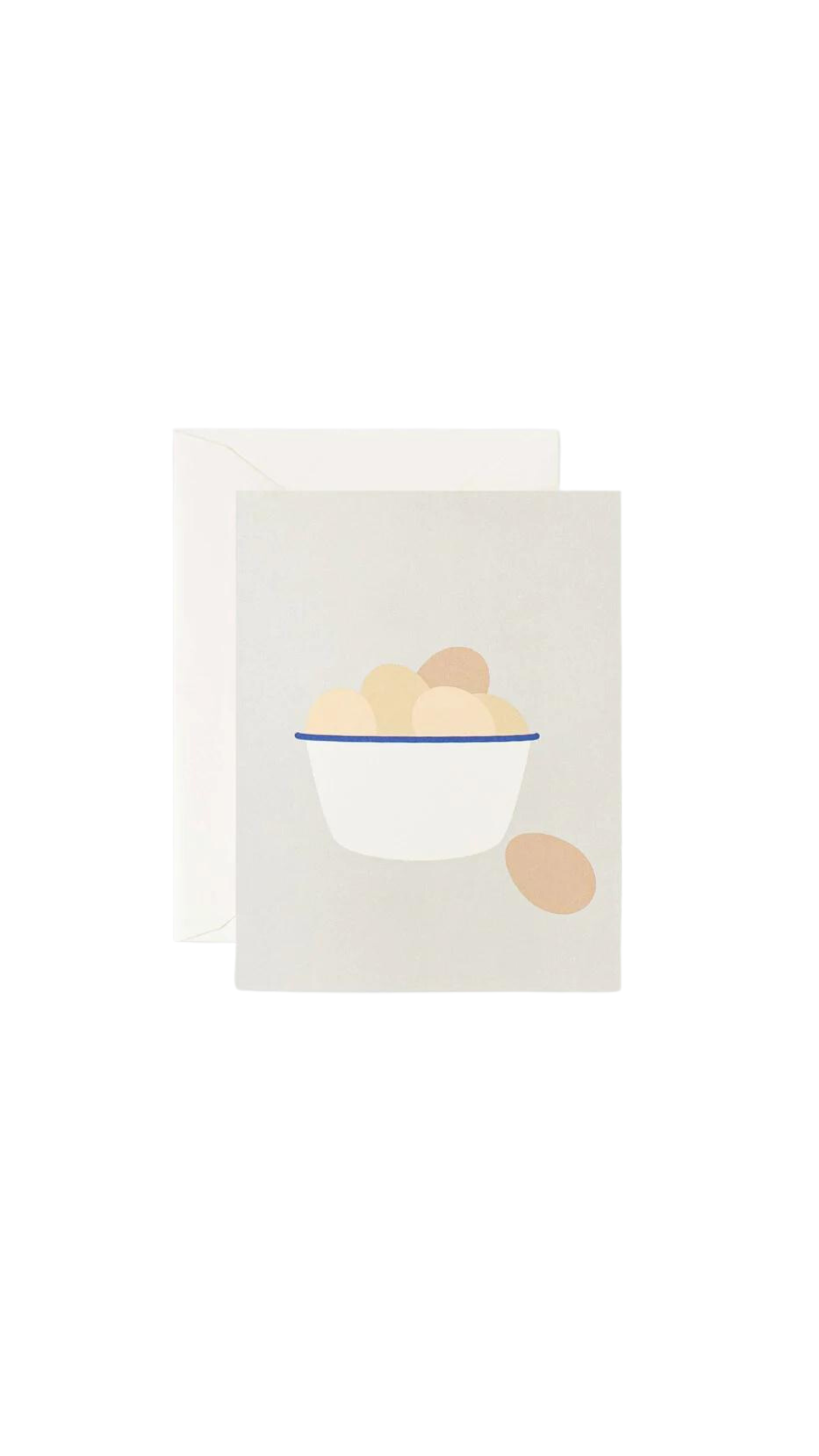 Father Rabbit Stationery Eggs In Enamel Card