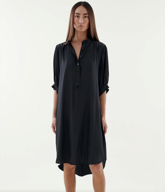 Vise Shirt Dress - Coal