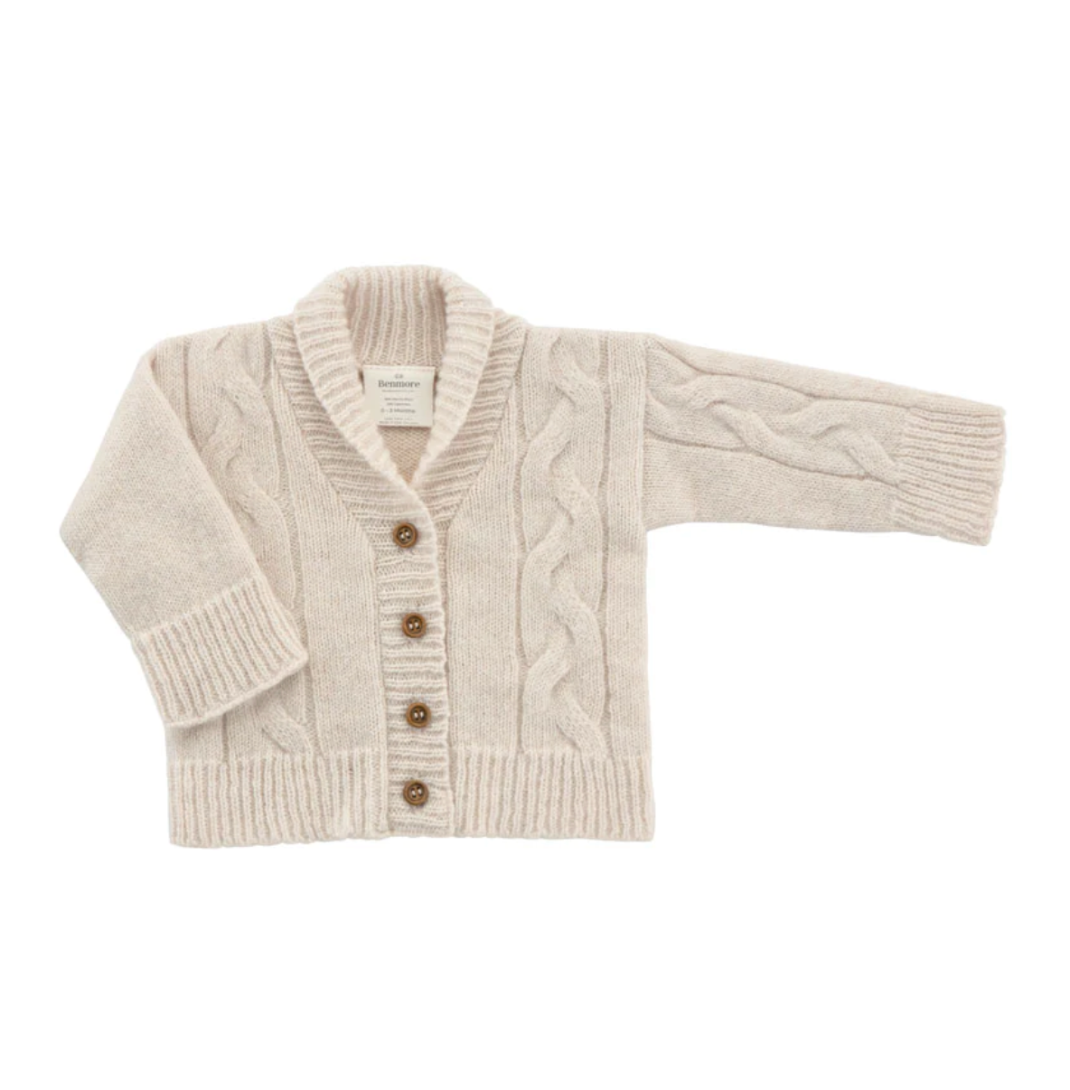 Benmore - Cable Knit Cardigan