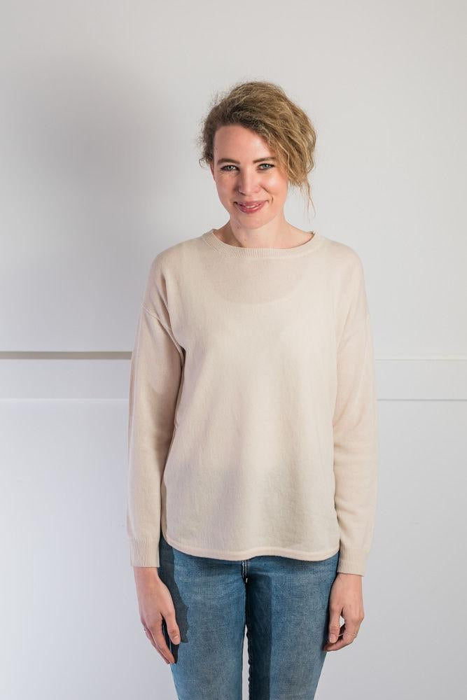 Bow and Arrow - Almond Swing Jumper with Tan Patches